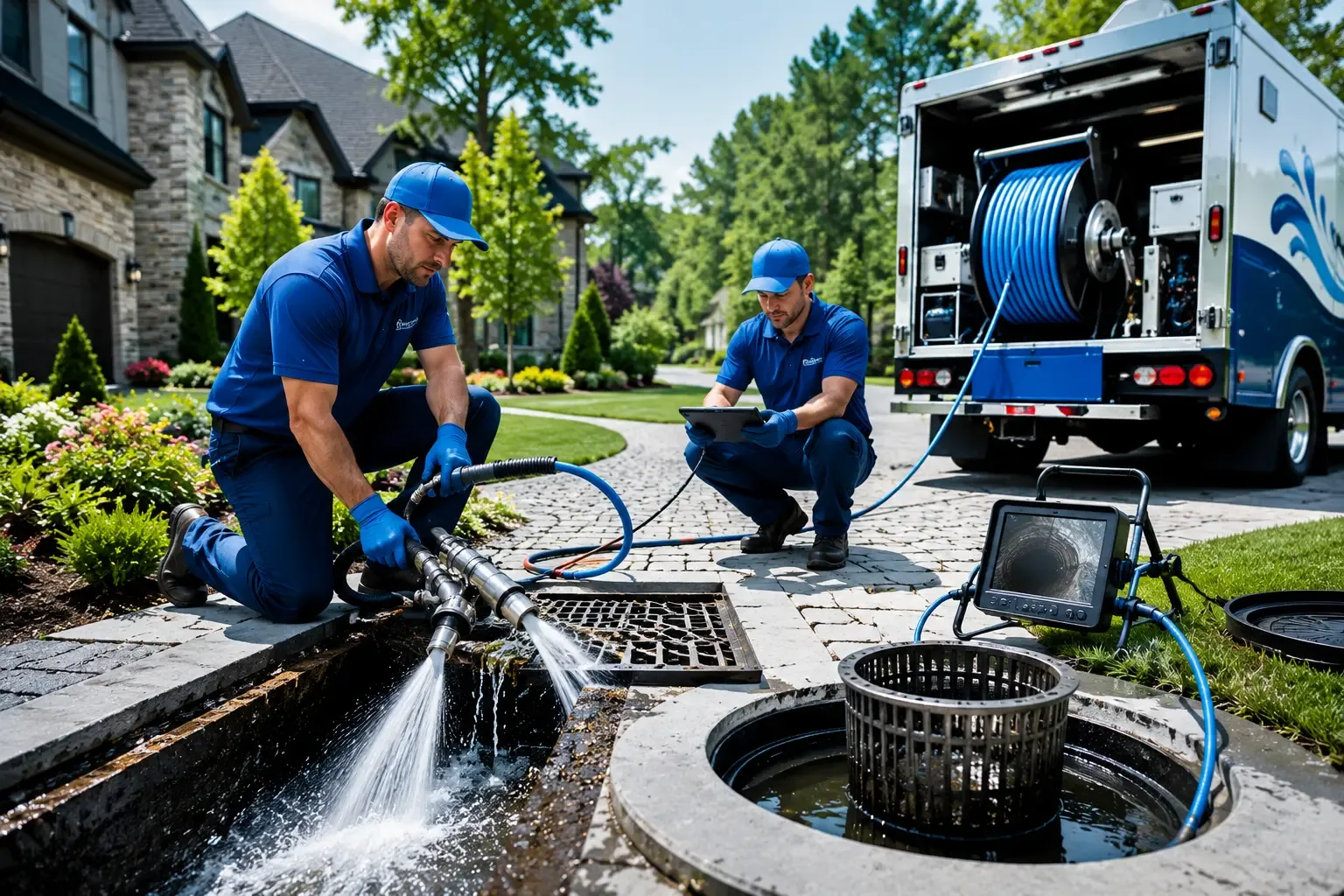 Local outdoor drain cleaning professionals in Wittman, MD