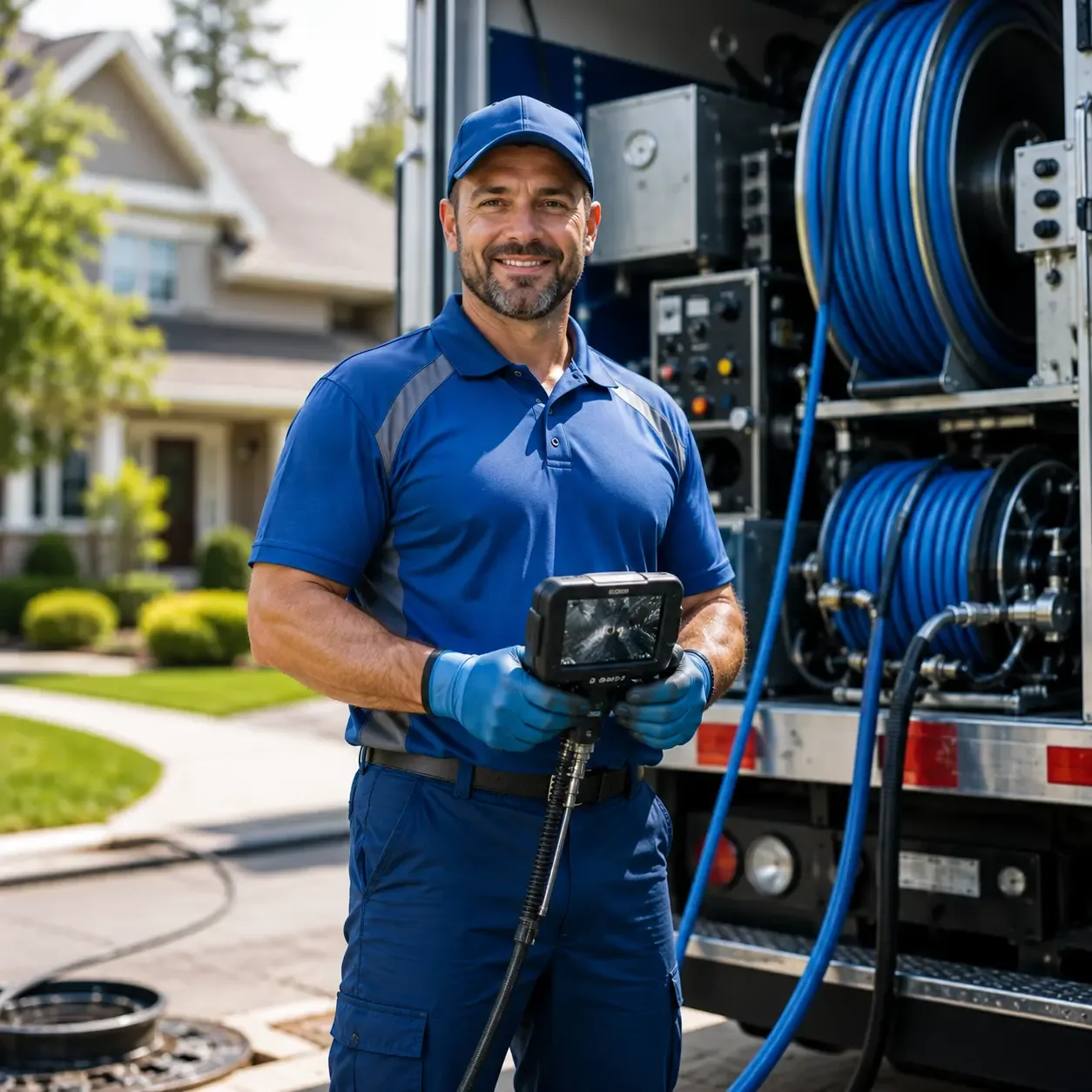 Local outdoor drain cleaning specialists in Wittman, MD
